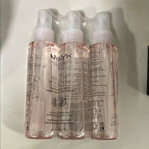 NYX Bare With Me Hydrating Setting Spray Trio